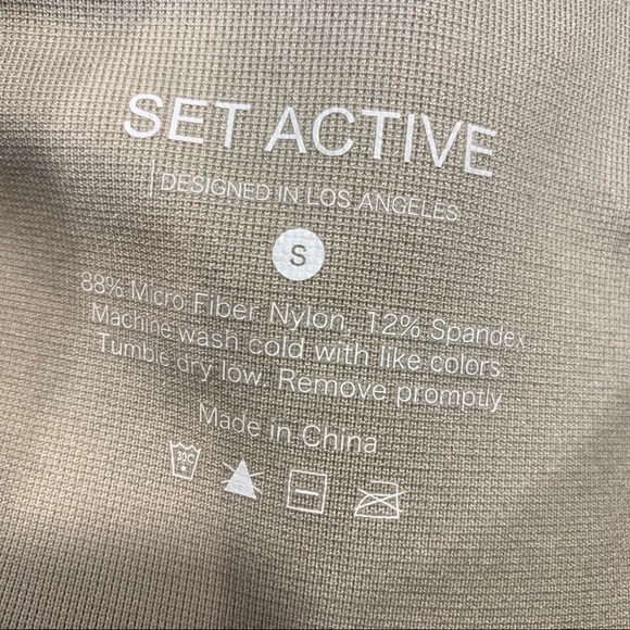 SETActive leggings [size small, nude, taupe, active, Revolve] - Picture 2 of 5